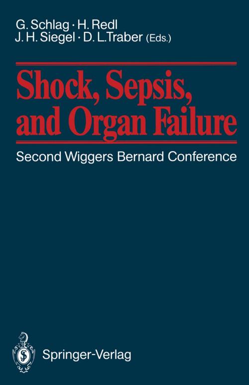 Cover of the book Shock, Sepsis, and Organ Failure by , Springer Berlin Heidelberg