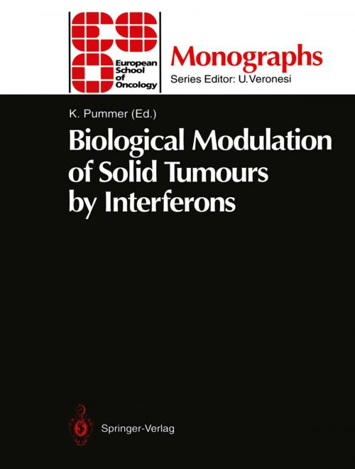 Cover of the book Biological Modulation of Solid Tumours by Interferons by , Springer Berlin Heidelberg