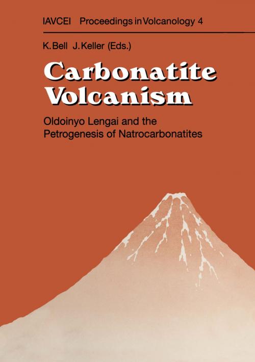 Cover of the book Carbonatite Volcanism by , Springer Berlin Heidelberg