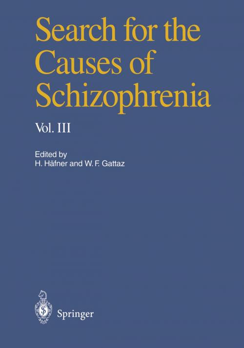 Cover of the book Search for the Causes of Schizophrenia by , Springer Berlin Heidelberg