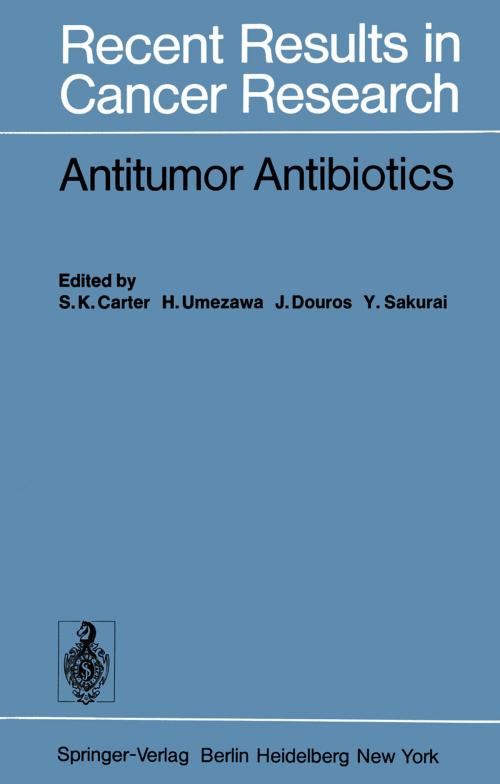 Cover of the book Antitumor Antibiotics by , Springer Berlin Heidelberg