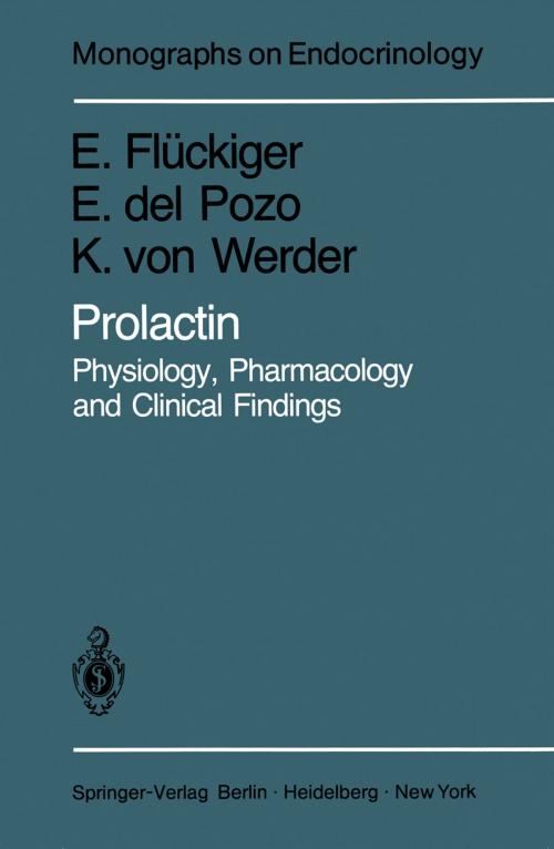 Cover of the book Prolactin by E. Flückiger, E. DelPozo, K. v. Werder, Springer Berlin Heidelberg