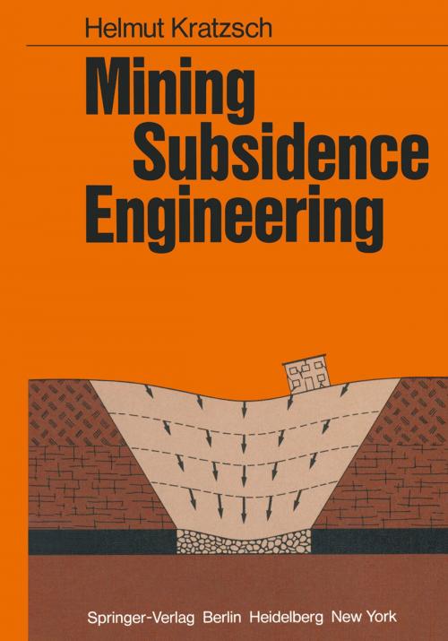 Cover of the book Mining Subsidence Engineering by H. Kratzsch, Springer Berlin Heidelberg