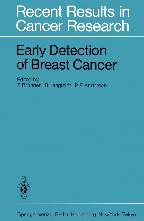 Cover of the book Early Detection of Breast Cancer by , Springer Berlin Heidelberg