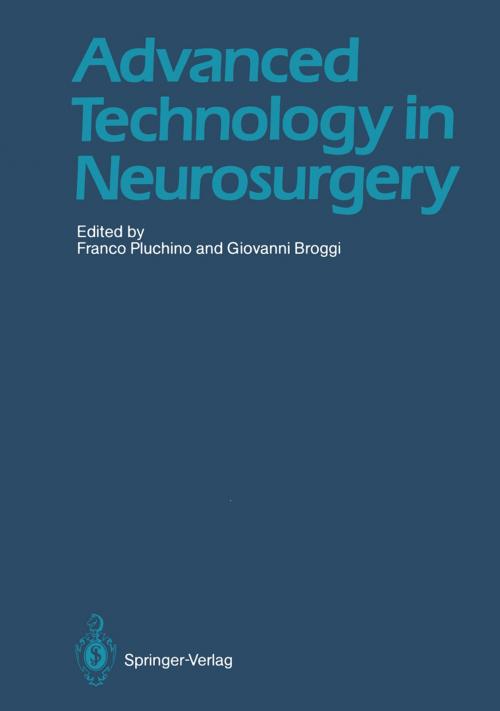 Cover of the book Advanced Technology in Neurosurgery by C.L. Solaro, M. Fornari, Springer Berlin Heidelberg