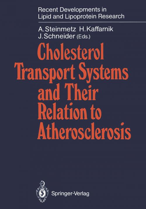 Cover of the book Cholesterol Transport Systems and Their Relation to Atherosclerosis by , Springer Berlin Heidelberg