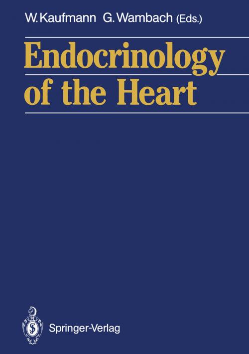 Cover of the book Endocrinology of the Heart by , Springer Berlin Heidelberg