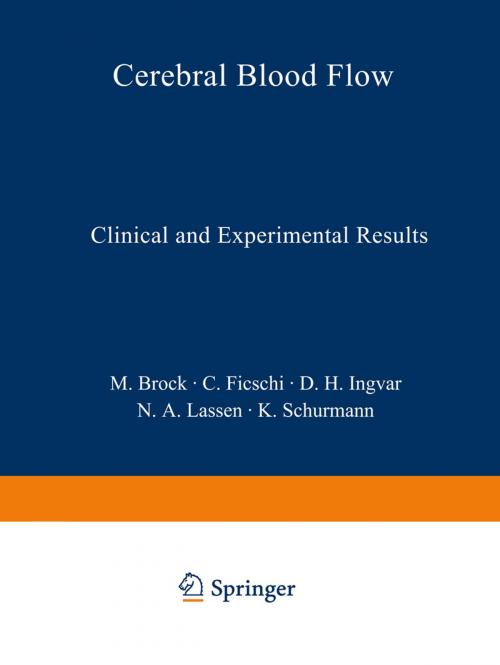 Cover of the book Cerebral Blood Flow by , Springer Berlin Heidelberg