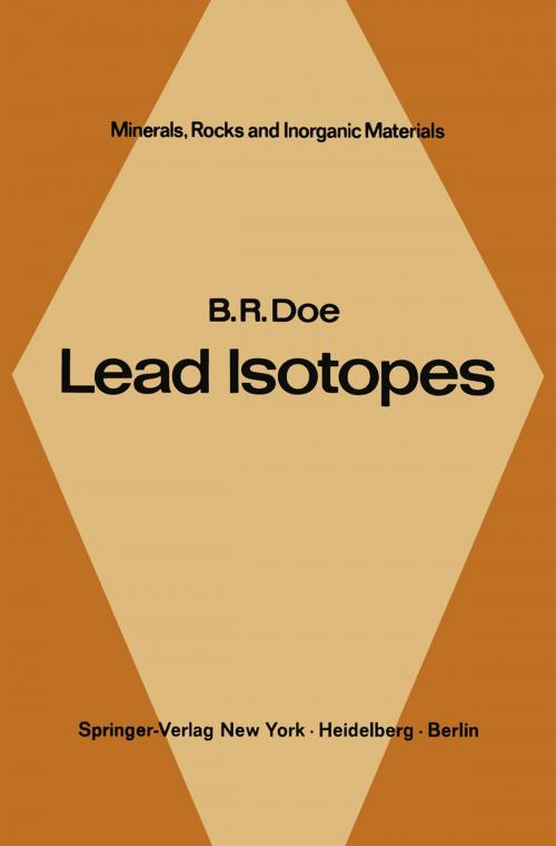 Cover of the book Lead Isotopes by B. R. Doe, Springer Berlin Heidelberg