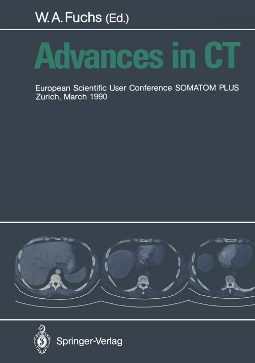 Cover of the book Advances in CT by , Springer Berlin Heidelberg