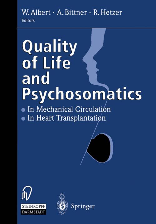 Cover of the book Quality of Life and Psychosomatics by , Steinkopff
