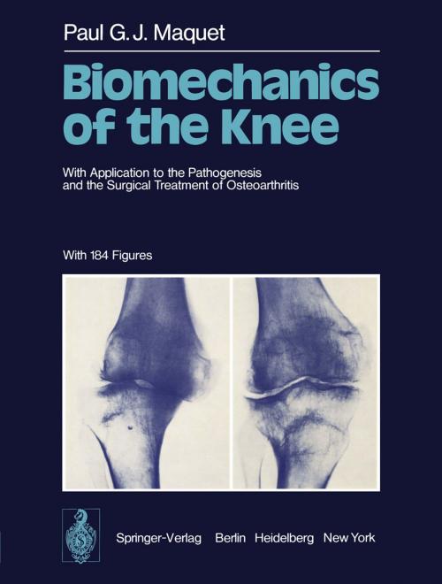 Cover of the book Biomechanics of the Knee by P.G.J. Maquet, Springer Berlin Heidelberg