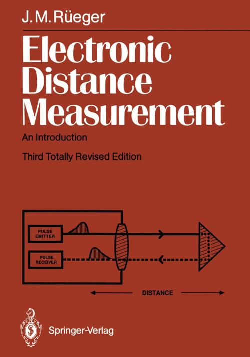 Cover of the book Electronic Distance Measurement by Jean M. Rüeger, Springer Berlin Heidelberg