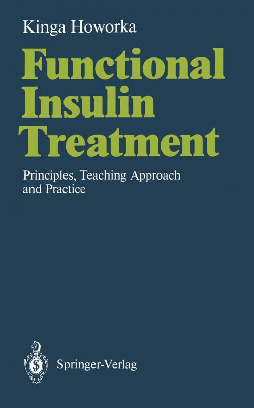 Cover of the book Functional Insulin Treatment by Kinga Howorka, Springer Berlin Heidelberg