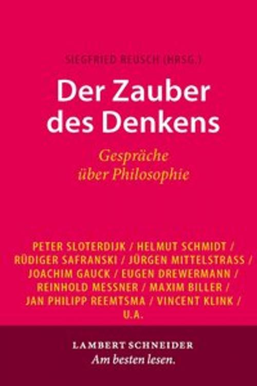 Cover of the book Der Zauber des Denkens by Siegfried Reusch, Lambert Schneider