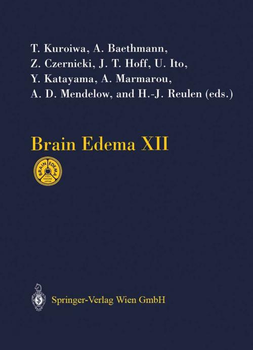 Cover of the book Brain Edema XII by , Springer Vienna