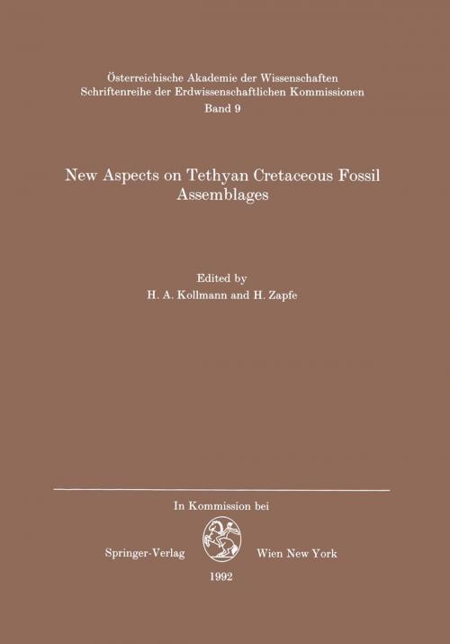 Cover of the book New Aspects on Tethyan Cretaceous Fossil Assemblages by , Springer Vienna