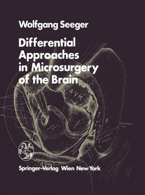 Cover of the book Differential Approaches in Microsurgery of the Brain by W. Seeger, W. Mann, Springer Vienna