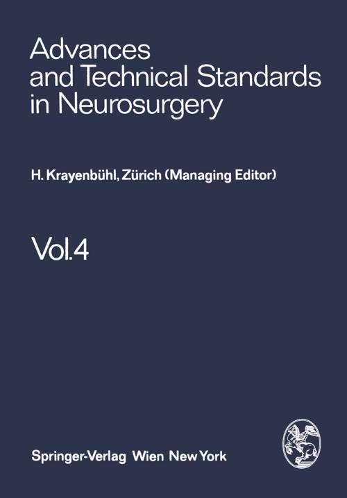 Cover of the book Advances and Technical Standards in Neurosurgery by S. Mingrino, B. Pertuiset, L. Symon, H. Troupp, M. G. Ya?argil, H. Krayenbühl, F. Loew, V. Logue, J. Brihaye, Springer Vienna