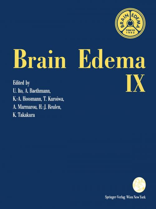 Cover of the book Brain Edema IX by , Springer Vienna