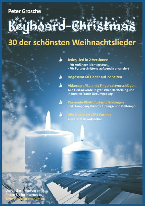 Cover of the book Keyboard-Christmas - 30 Weihnachtslieder für Keyboard by Peter Grosche, Books on Demand