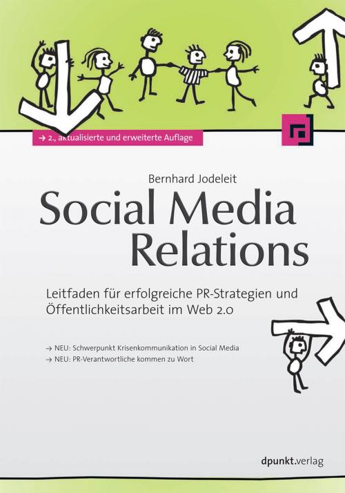 Cover of the book Social Media Relations by Bernhard Jodeleit, dpunkt.verlag