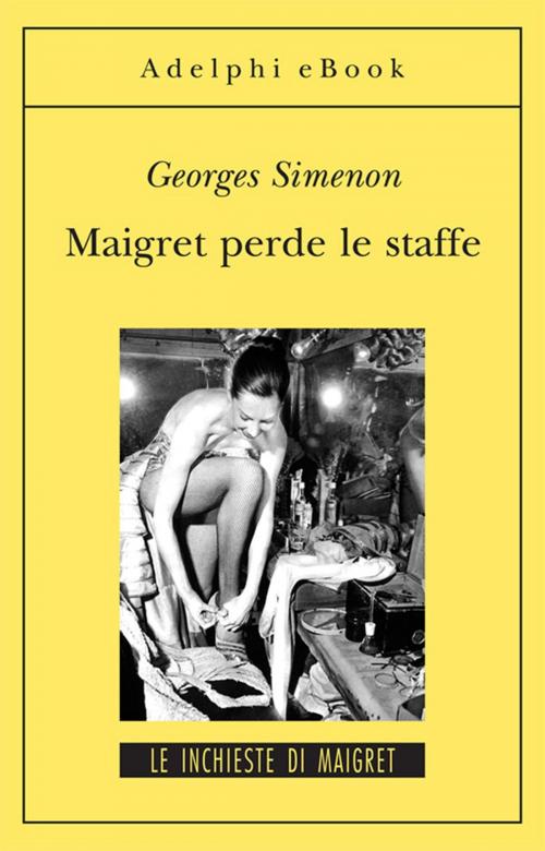 Cover of the book Maigret perde le staffe by Georges Simenon, Adelphi