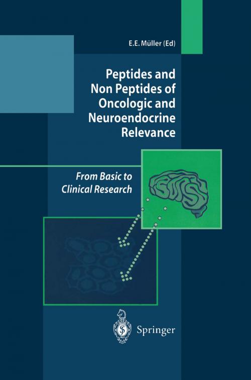 Cover of the book Peptides and Non Peptides of Oncologic and Neuroendocrine Relevance by E.E. Müller, Springer Milan