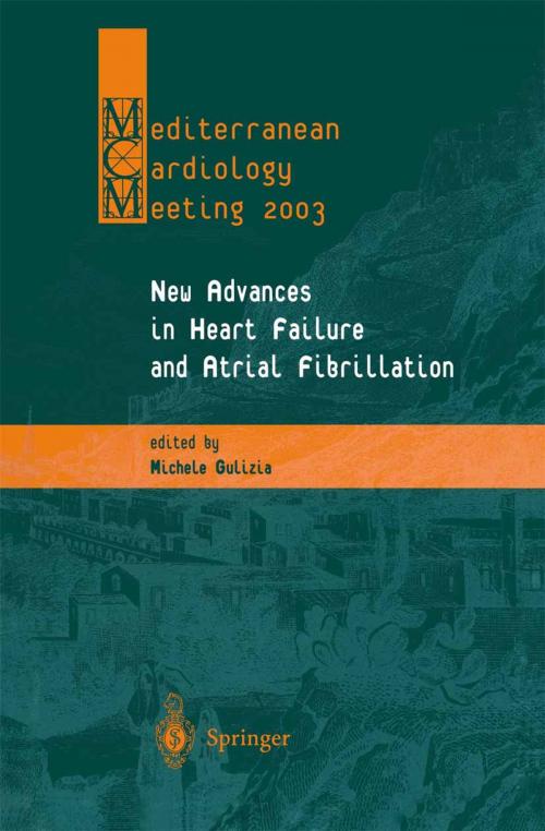Cover of the book New Advances in Heart Failure and Atrial Fibrillation by , Springer Milan