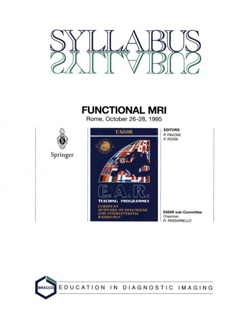 Cover of the book Functional MRI by R. Passariello, Springer Milan
