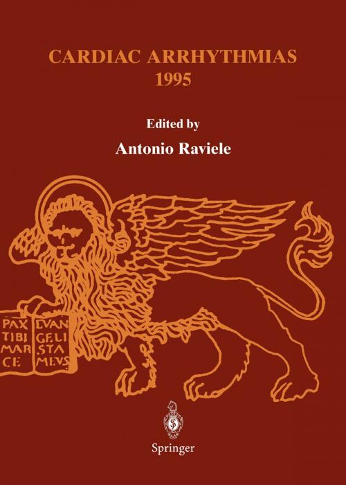 Cover of the book Cardiac Arrhythmias 1995 by Antonio Raviele, Springer Milan