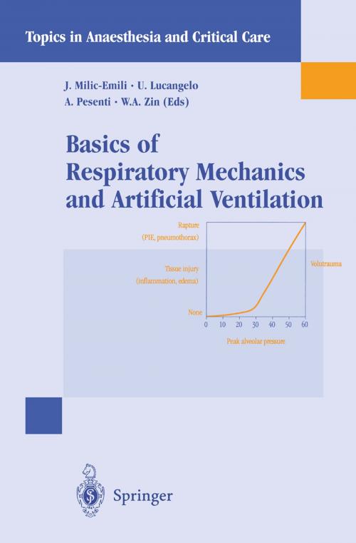 Cover of the book Basics of Respiratory Mechanics and Artificial Ventilation by , Springer Milan