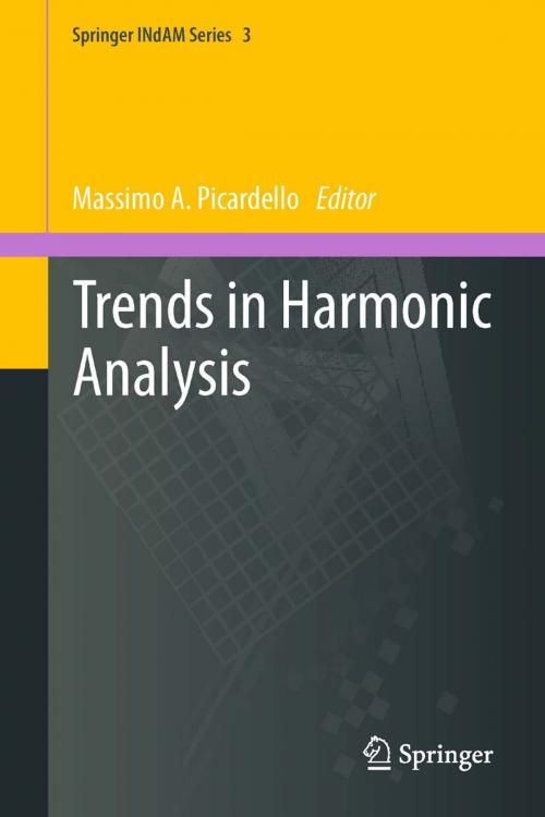 Cover of the book Trends in Harmonic Analysis by , Springer Milan