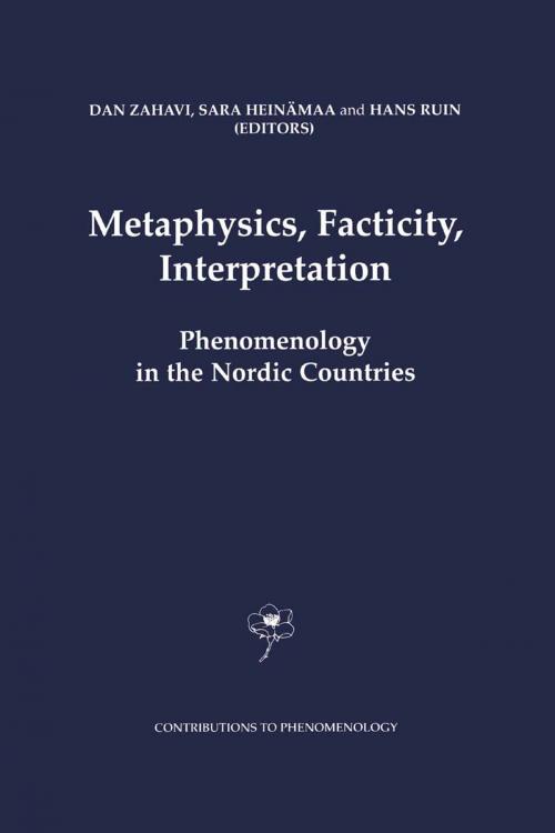 Cover of the book Metaphysics, Facticity, Interpretation by , Springer Netherlands