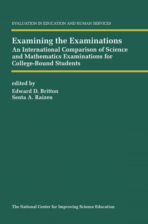 Cover of the book Examining the Examinations by , Springer Netherlands