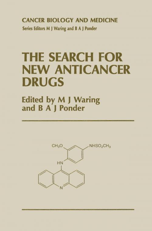 Cover of the book The Search for New Anticancer Drugs by , Springer Netherlands