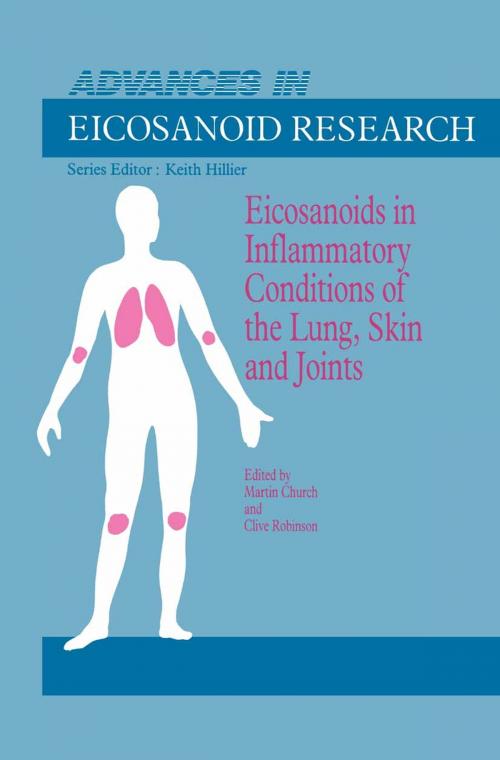 Cover of the book Eicosanoids in Inflammatory Conditions of the Lung, Skin and Joints by , Springer Netherlands