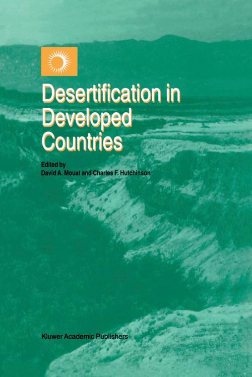 Cover of the book Desertification in Developed Countries by , Springer Netherlands