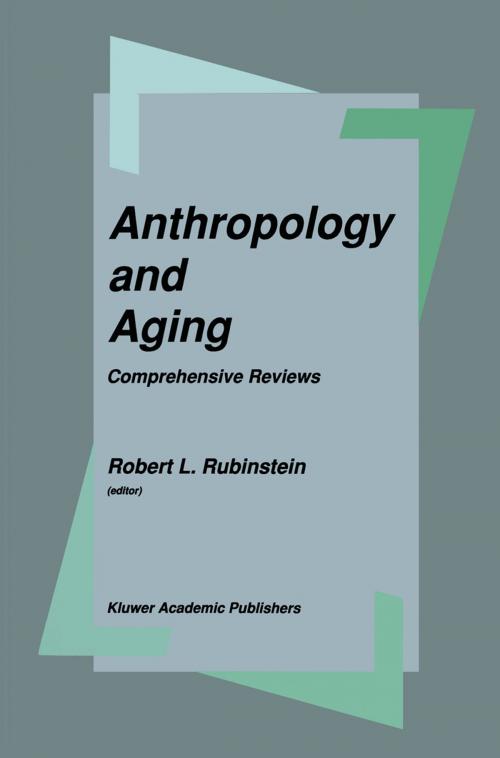 Cover of the book Anthropology and Aging by , Springer Netherlands
