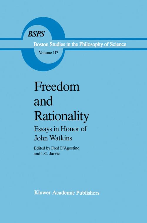 Cover of the book Freedom and Rationality by , Springer Netherlands