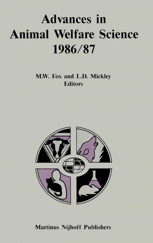 Cover of the book Advances in Animal Welfare Science 1986/87 by , Springer Netherlands