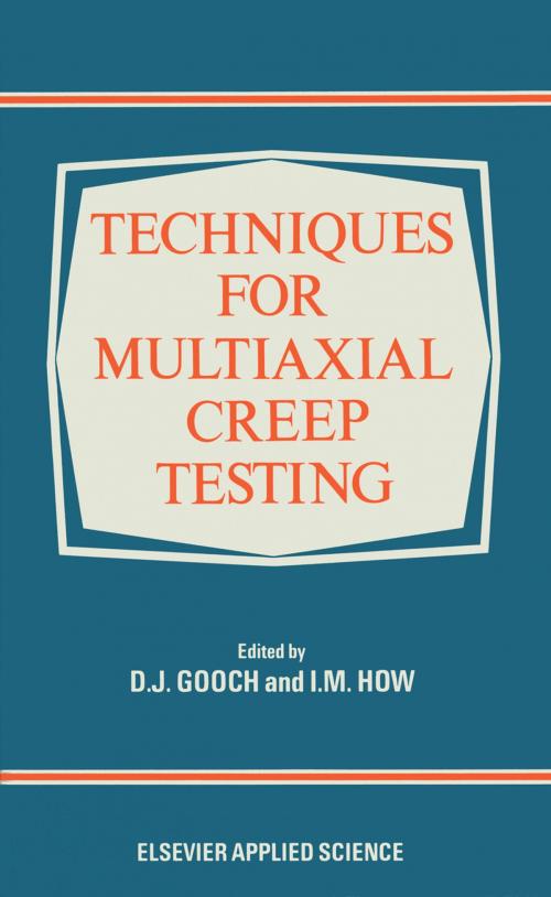 Cover of the book Techniques for Multiaxial Creep Testing by , Springer Netherlands