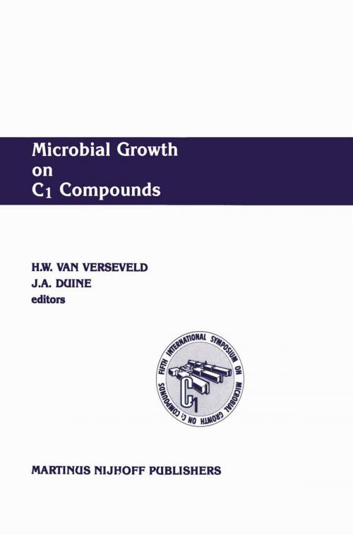 Cover of the book Microbial Growth on C1 Compounds by , Springer Netherlands