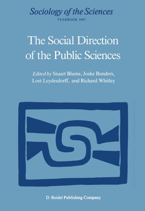 Cover of the book The Social Direction of the Public Sciences by , Springer Netherlands
