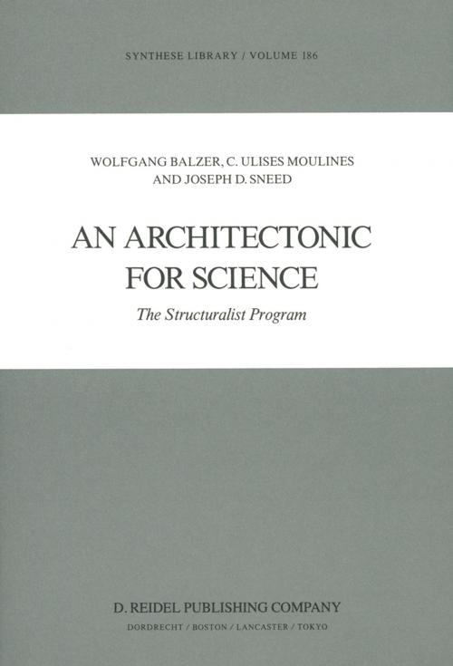 Cover of the book An Architectonic for Science by C.U. Moulines, J.D. Sneed, W. Balzer, Springer Netherlands