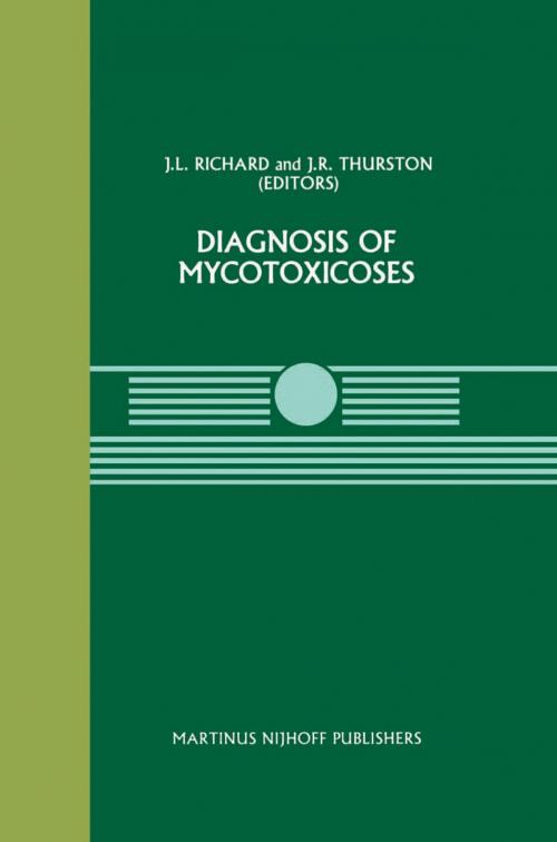 Cover of the book Diagnosis of Mycotoxicoses by , Springer Netherlands