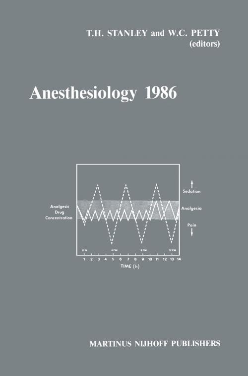 Cover of the book Anesthesiology 1986 by , Springer Netherlands