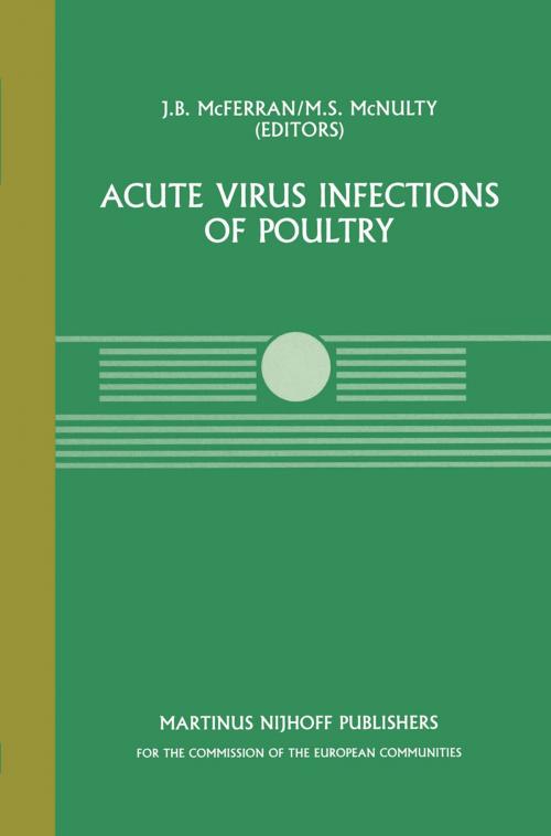 Cover of the book Acute Virus Infections of Poultry by , Springer Netherlands