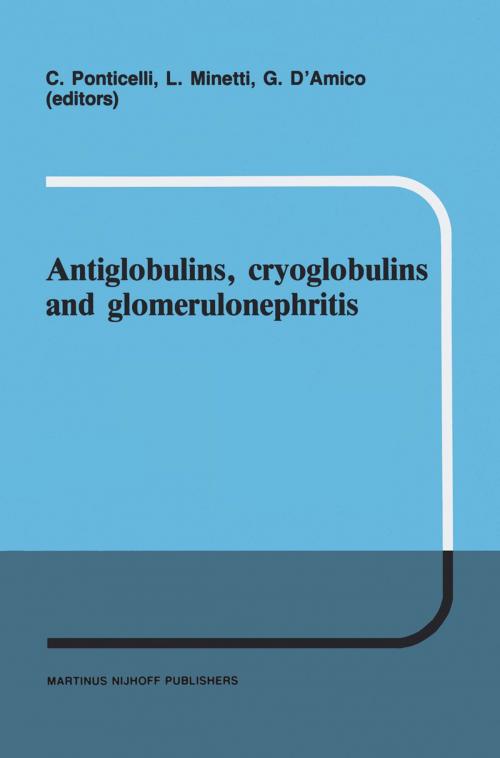 Cover of the book Antiglobulins, cryoglobulins and glomerulonephritis by , Springer Netherlands