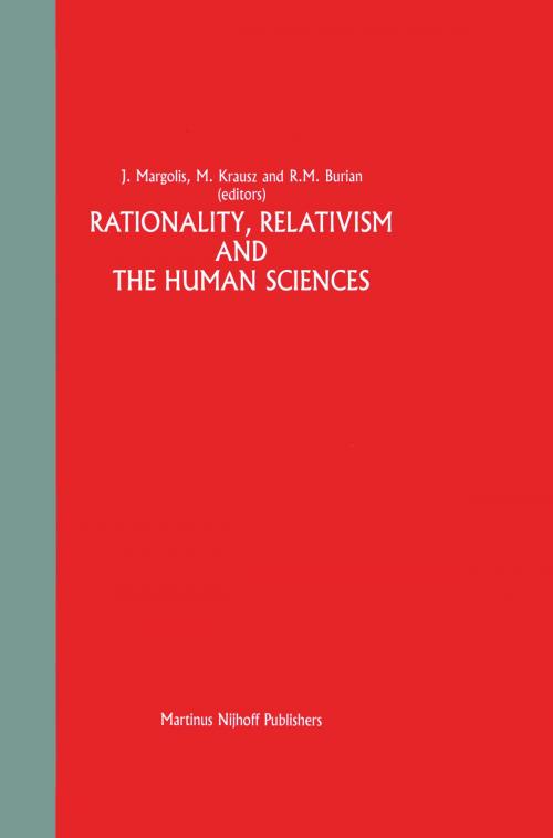 Cover of the book Rationality, Relativism and the Human Sciences by , Springer Netherlands